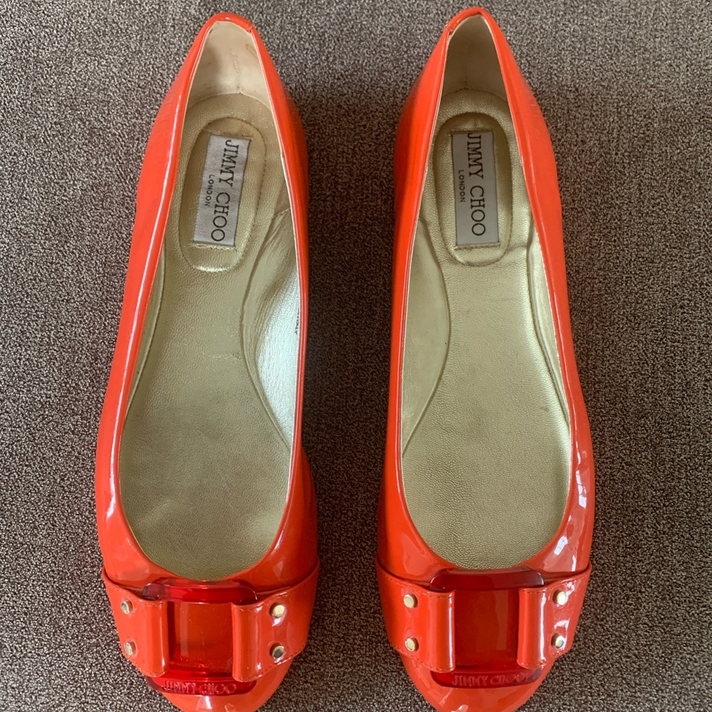 Jimmy Choo flats. Size 39 1/2.